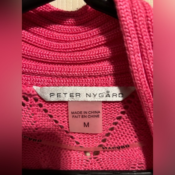 Pink Nygard Women’s Medium Patterned Shrug. - Picture 2 of 6